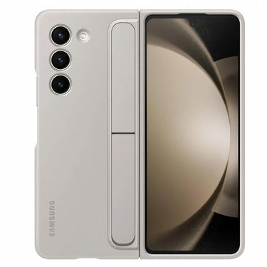 Samsung Standing Case with Strap for Galaxy Z Fold5 - Sand